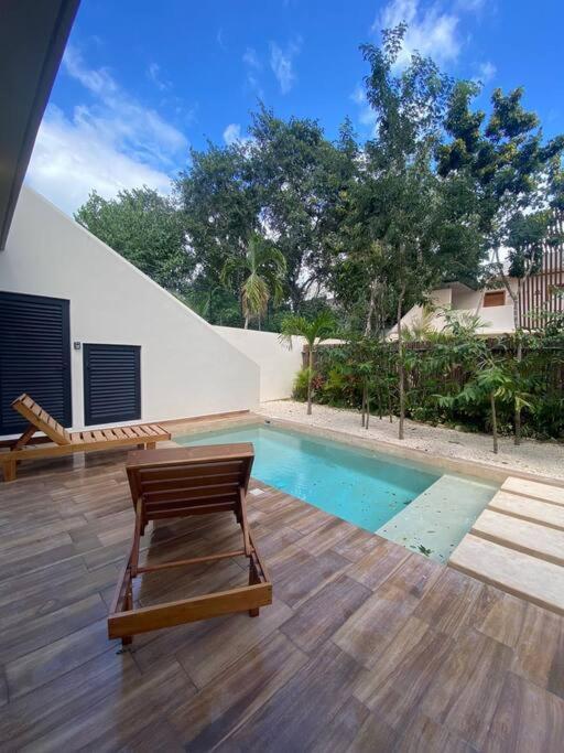 ¡New Villa 4Br With Priv Jacuzzi! Tulum Esterno foto