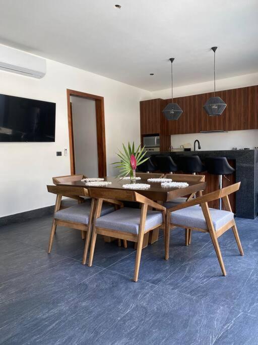 ¡New Villa 4Br With Priv Jacuzzi! Tulum Esterno foto