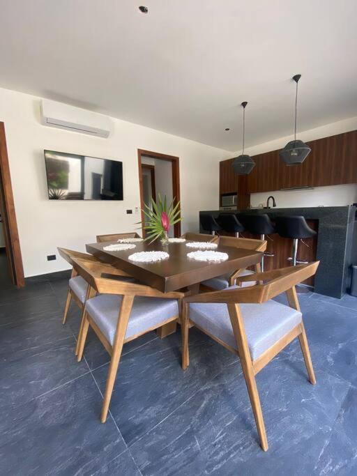 ¡New Villa 4Br With Priv Jacuzzi! Tulum Esterno foto