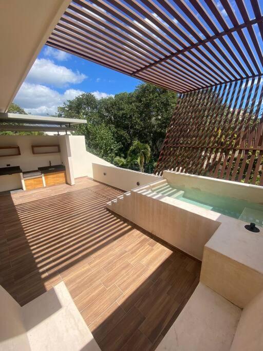 ¡New Villa 4Br With Priv Jacuzzi! Tulum Esterno foto